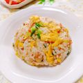 ジュリネ☆'s cooksnap of when they made ☆簡単にパパッと中華味五目炒飯☆.