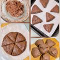 キンプリ's cooksnap of when they made チョコとくるみのココアスコーン♡.