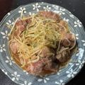 ＭＩ−ＳＡＮ's cooksnap of when they made 豚ももブロック肉とモヤシの甘辛炒め.