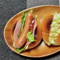 和☆2049's cooksnap of when they made 時短、簡単、ハムとチーズのホットドック.
