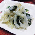 ☆☆あっきん☆☆'s cooksnap of when they made 簡単もう一品！新玉ねぎともやしのナムル.