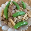 クックJWLD9G☆'s cooksnap of when they made 塩麹で腸活★豚肉とタケノコの炊き込みご飯.