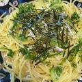 ariyuki97's cooksnap of when they made しらすのレモンバター醤油パスタ　ランチに.