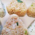 あまねっち29's cooksnap of when they made パルメザンチーズとおかかのおにぎり.