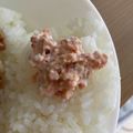 ariyuch's cooksnap of when they made 鮭マヨ丼.