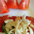 xyzクック's cooksnap of when they made 豚カツリメイク☆簡単マリネのサラダ風.