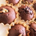 ある晴れた日曜日's cooksnap of when they made 卵なし チョコカップケーキ。＊.