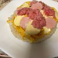 クック1K2O57☆'s cooksnap of when they made 簡単かわいい春のちらし寿司ケーキ.