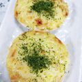 ちく和enjoy料理's cooksnap of when they made 新玉ねぎ　レンチン味噌マヨチーズ焼.
