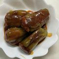ハングル's cooksnap of when they made ☆簡単☆まるごとピーマンの肉詰め煮込み.
