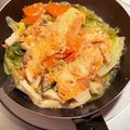 クックOM3A9G☆'s cooksnap of when they made 鮭のちゃんちゃん焼き　フライパンで.