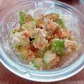 クックO66GWT☆'s cooksnap of when they made 簡単☆アボカドとカッテージチーズのサラダ.