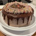 なるおく's cooksnap of when they made ドリップチョコレートケーキ.