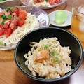 みぃぃちゃま's cooksnap of when they made 炊飯器で簡単☆鮭としめじのマヨピラフ.