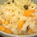 ひらみね's cooksnap of when they made 秋の味☆キノコの炊き込みご飯.