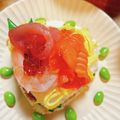 22okaki's cooksnap of when they made ちらし寿司ケーキ♡ひな祭り♡誕生日にも♡.