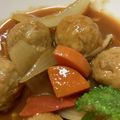 hina＆coMAM's cooksnap of when they made 業務スーパー肉団子で簡単トマト煮込み♡.