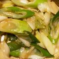Magumilk54's cooksnap of when they made 素材一品！白ねぎの味噌レモン炒め.