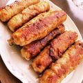 こずっぺ's cooksnap of when they made ちくわチーズ肉巻き.