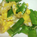ヨシヨッシー's cooksnap of when they made 絹さやとしらすの卵とじ.