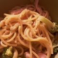 sakura96's cooksnap of when they made ワンポット☆具がたっぷり！クリームパスタ.