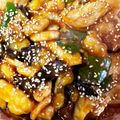 тakuмasa✩。's cooksnap of when they made 鶏むね肉となすとピーマンの甘酢あん.