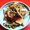 お山のエイ's cooksnap of when they made 春の味＊ワラビのきんぴら.