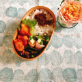 yesmama's cooksnap of when they made 小松菜と椎茸の胡麻和え♪.