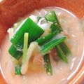 KAORULALA's cooksnap of when they made 春の一品！！葉玉ねぎのぬた和え.