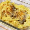 こはるママ♡'s cooksnap of when they made ハンバーグをリメイク！簡単マヨグラタン♪.