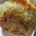 ゆけり３兄弟's cooksnap of when they made オーブントースターで簡単！焼きおにぎり.