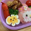 ポメちょん's cooksnap of when they made お弁当に♪お花と三つ葉のゆで卵♥.