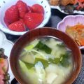 かおりかざり's cooksnap of when they made 春～磯山☆筍と生わかめと豆腐の味噌汁★.