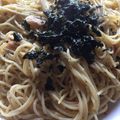 クック2H9MD0☆'s cooksnap of when they made お吸い物の素でワンポット和風パスタ.