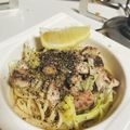 はいぢ☆'s cooksnap of when they made 鯖缶で作る〜鯖とキャベツのパスタ〜.