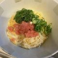キヨmama223's cooksnap of when they made 明太子と卵でそうめん.