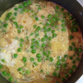 yama_miu's cooksnap of when they made 簡単★新玉ねぎとグリーンピースの卵とじ★.