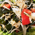 らむちびた's cooksnap of when they made 超簡単♪わかめとえのきの中華風.