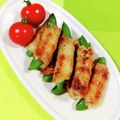 きゃんでぃ×2's cooksnap of when they made スナップえんどうの肉巻き.