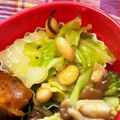 わたさな2016's cooksnap of when they made 春きゃべつと大豆の塩昆布和え.
