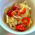 azbjbn's cooksnap of when they made 新玉ねぎとトマトの和風マリネ.