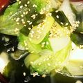 やえまりも's cooksnap of when they made 簡単ver.レタス中華スープ.
