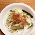 uttei's cooksnap of when they made 新玉ねぎときゅうりのサラダ.