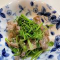 moripu's cooksnap of when they made パクチー大量消費！豚肉のパクチー炒め.
