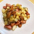 カメリア22's cooksnap of when they made シャリホク長芋とウインナーのバター醤油.