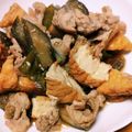 cotton777's cooksnap of when they made 厚揚げ、茄子、ピーマン、豚肉の甘辛炒め.