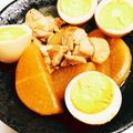虎徹のママ's cooksnap of when they made ☆大根と鶏肉 ゆで卵の甘酢煮☆.