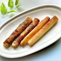 chisa−ri's cooksnap of when they made 簡単！春巻の皮でバターシュガースティック.