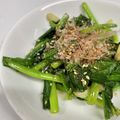 あゆちゃん家's cooksnap of when they made 行者ニンニクのマヨポン炒め.