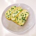 クックEBXFTK☆'s cooksnap of when they made ニラと塩昆布のごちそう卵焼き.